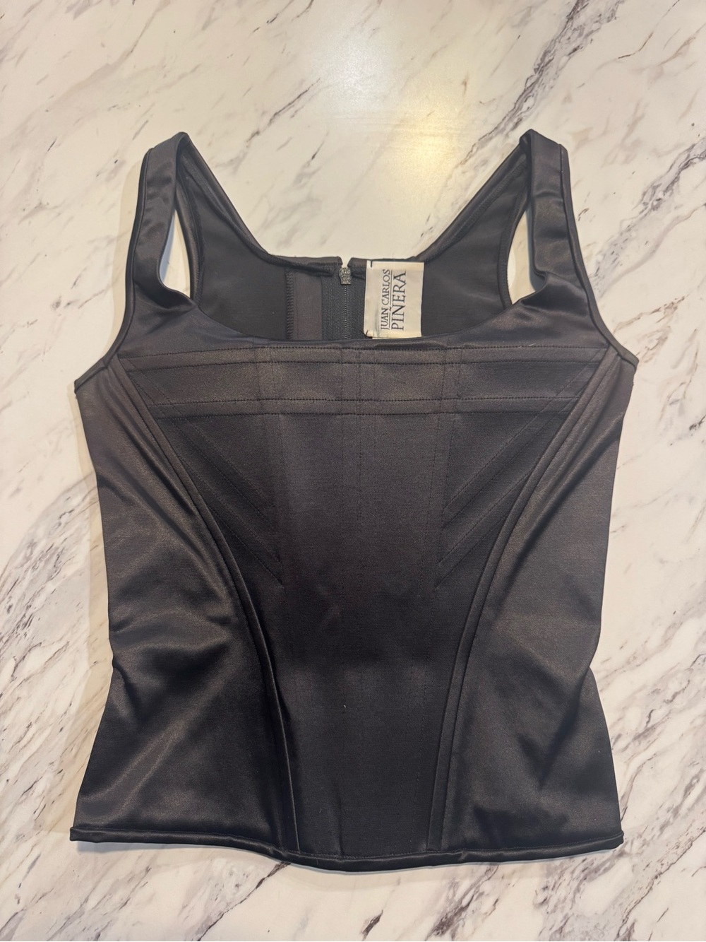 Vintage Juan Carlos Pinera Corset Tank Top